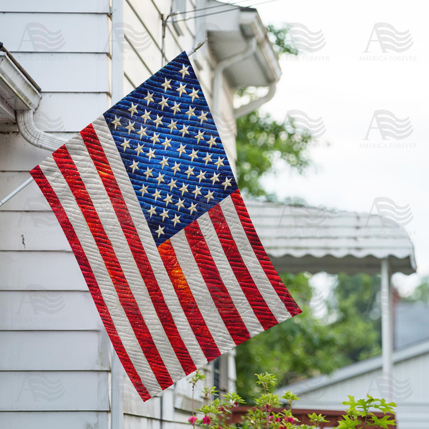 Classic American Flag Double Sided House Flag
